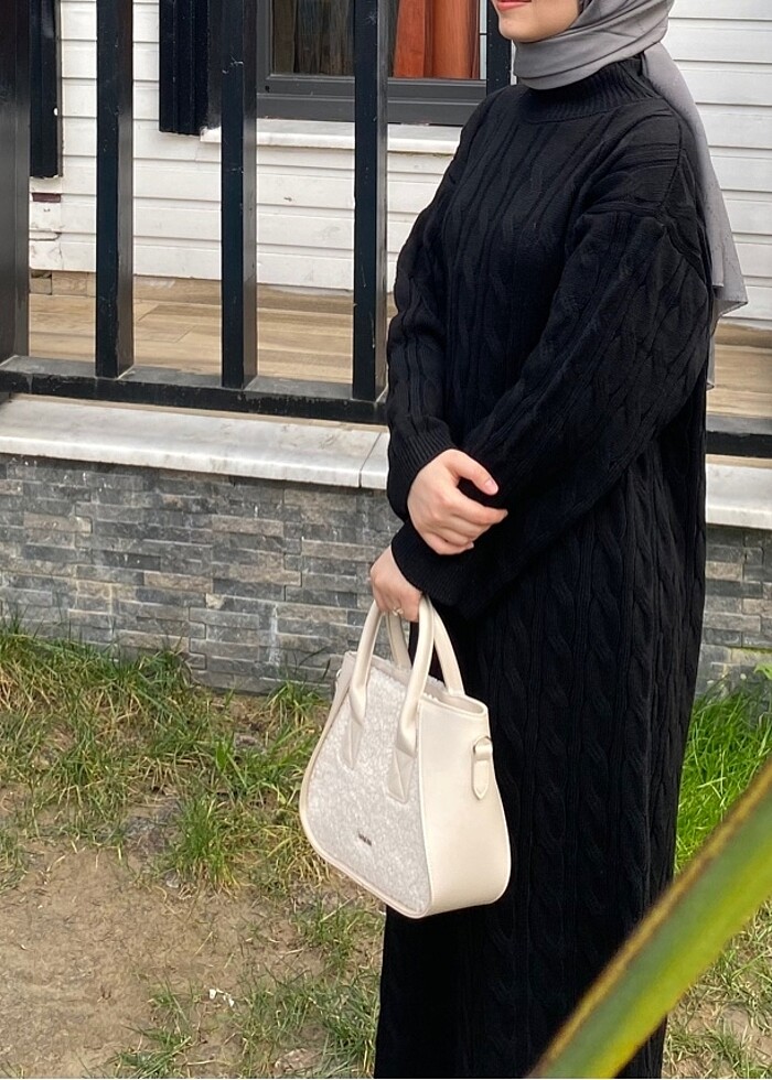 Örme elbise - Görsel 2