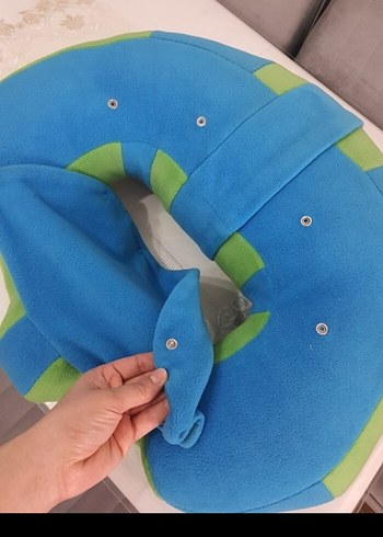 Renkli Mavi-Yeşil Çocuk Oto Koltuğu bebeyatmaz - Görsel 4