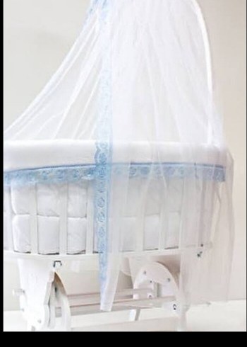 Mavi Nakışlı Çocuk Uyku Seti - Görsel 6