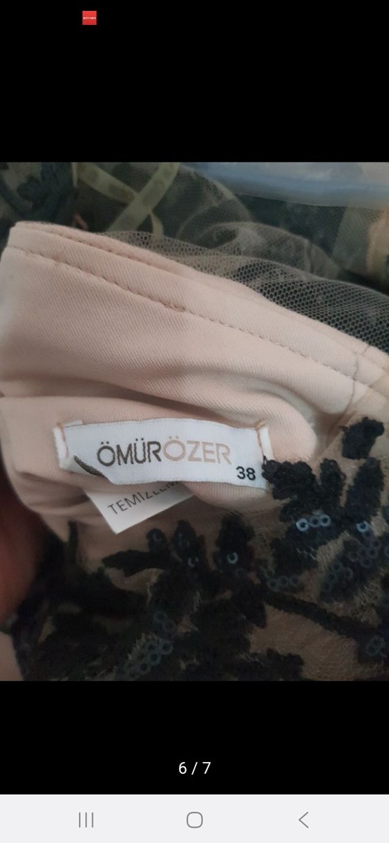 Siyah Uzun Kollu Mini Elbise - Görsel 5