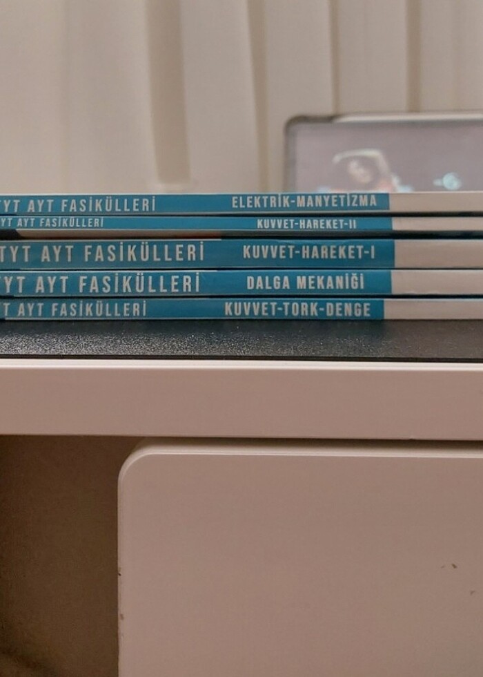 YKS AYT FİZİK Çap yayınları set - Görsel 2