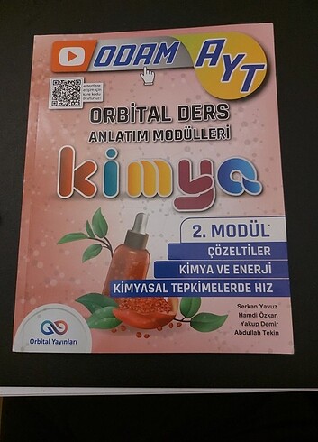 YKS AYT KİMYA Orbital yayınları set