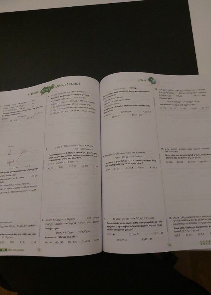 YKS AYT KİMYA orbital soru bankası - Görsel 3