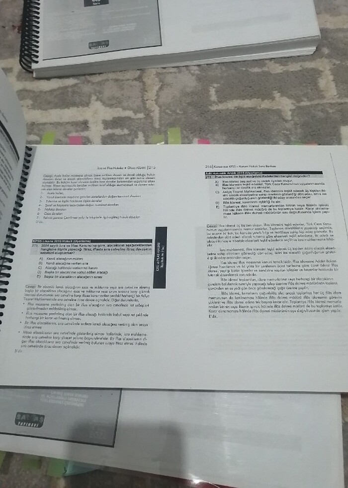 Konsensus hukuk tüm çıkmışlar  (1 fasikülde 2 ders var)  - Görsel 2