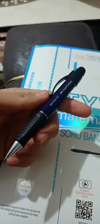  Beden Orijinal faber castell 0.7 grip plus uclu kalem