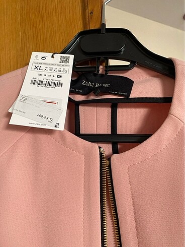 xl Beden ZARA ETİKETLİ KALİN CEKET