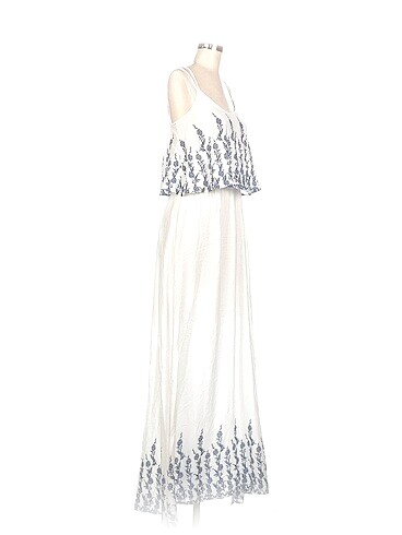 Batik Batik Uzun Elbise %70 İndirimli.