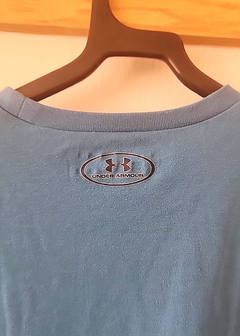 13-14 Yaş Beden mavi Renk Under Armour Erkek Mavi Kısa Kollu Çocuk Tişört