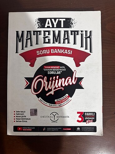 orijinal ayt matematik soru bankası