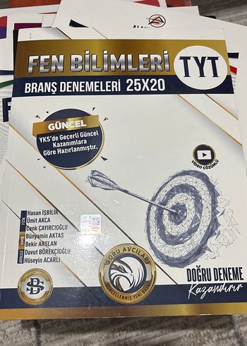 Fen Bilimleri TYT Branş Denemeleri 25x20