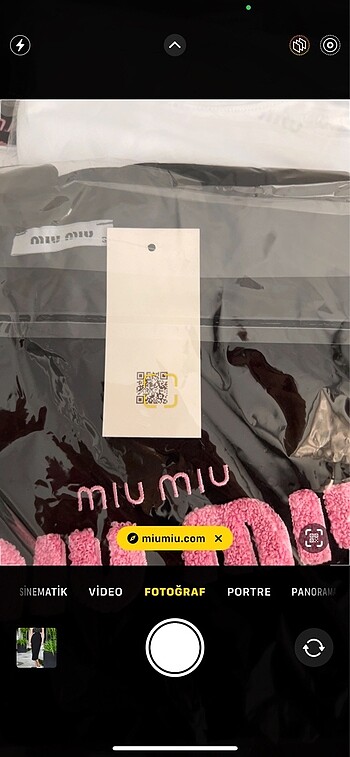 Miu Miu Miu miu tişört