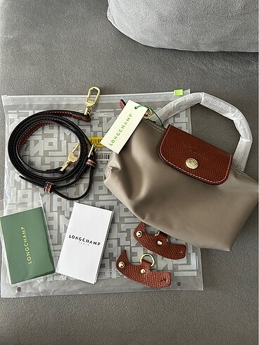 Gri xs Longchamp çanta