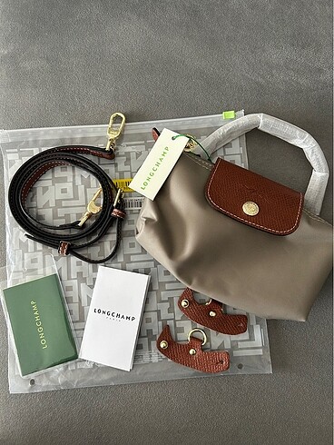 Longchamp Gri xs Longchamp çanta