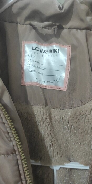 11-12 Yaş Beden LC Waikiki Uzun mont