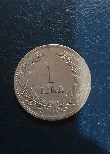 1948 1 lira gümüş