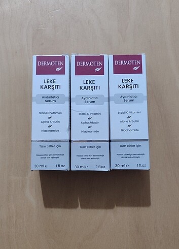 Dermoten Leke Karşıtı Serum