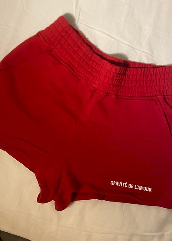 Kırmızı Mini Şort - Görsel 2