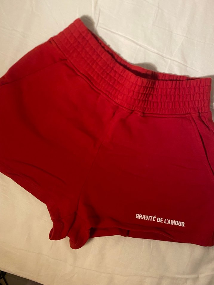Kırmızı Mini Şort - Görsel 2