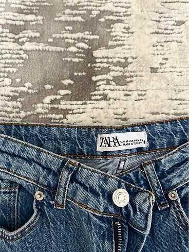 36 Beden Kot pantolon Zara pantolon püsküllü pantolon moom jean pantolon