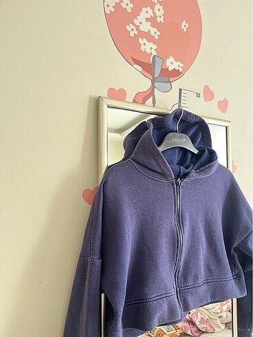 Trendyol & Milla Crop hırka crop sweatshirt kısa hırka fermuarlı hırka