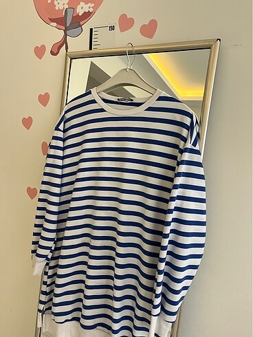 Trendyol & Milla Sweatshirt çizgili sweatshirt tunik