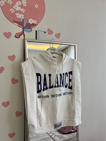 New Balance Sweatshirt oversize sweatshirt beyaz sweatshirt balance sweatshi