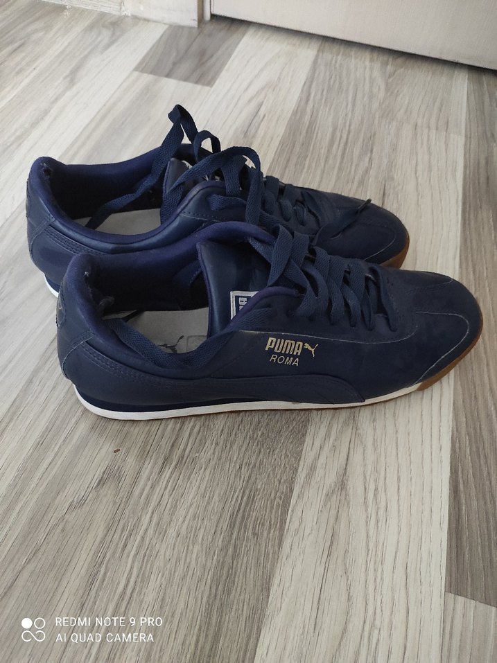 Erkek Mavi Dolgu Topuklu Spor Ayakkabı - Görsel 3