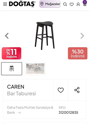 Mutfak bar masa sandalye takımı - Görsel 8