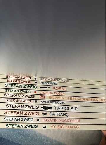 Stefan Zweig 12li Kitap Seti