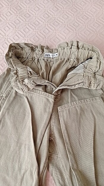 Zara Yeşil kot pantolon 