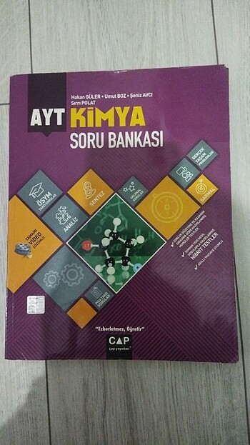 Ayt kimya çap yayınları soru bankası 