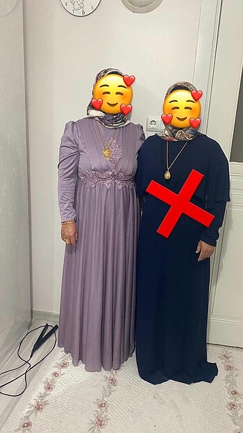 Diğer Lila elbise