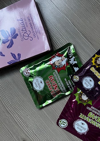 Glow Ritual Üçlü Maske ve Dudak Bakım Seti - Görsel 2