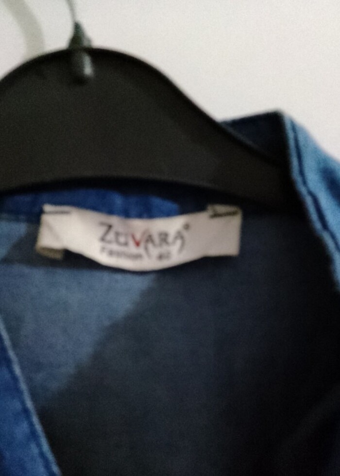 Bayan tunik kot - Görsel 3