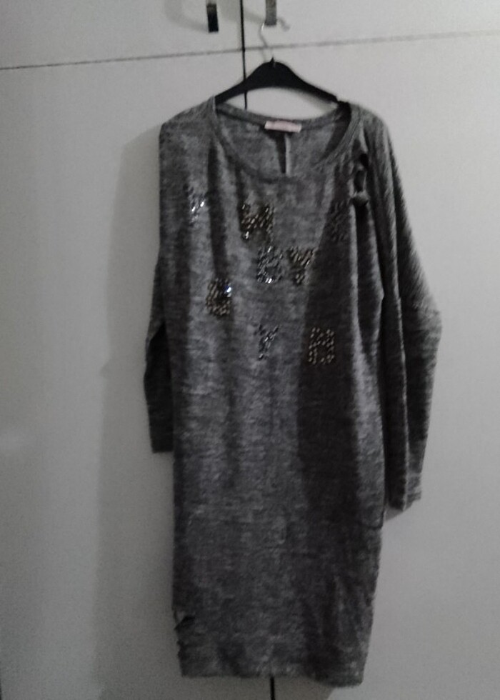 Taşlı tunik cok şık elbise aolrakta giyilir  - Görsel 2
