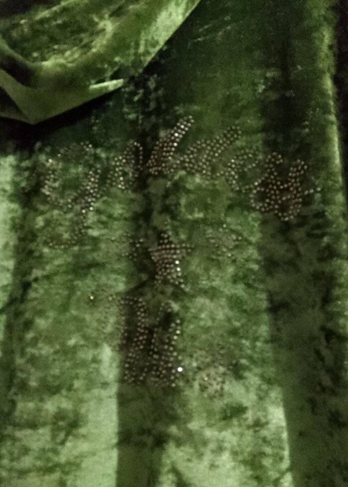 Bayan kadife hırka  - Görsel 3