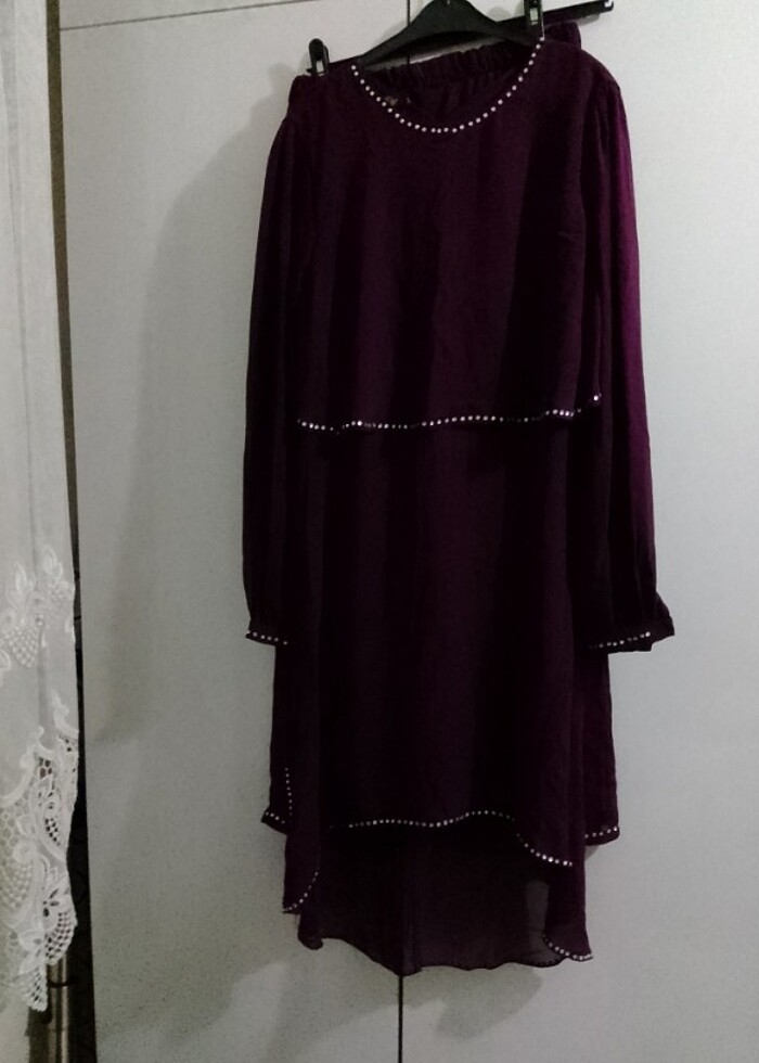 Taşlı cok güzel bir abiye  - Görsel 2