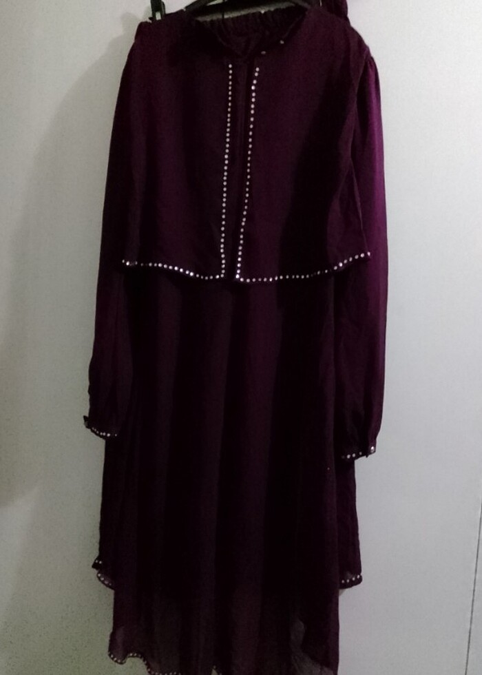 Taşlı cok güzel bir abiye  - Görsel 4