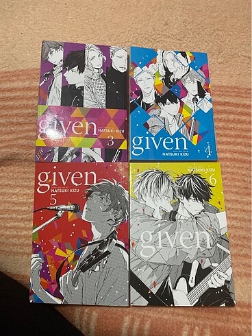 Given Manga 3-4-5-6