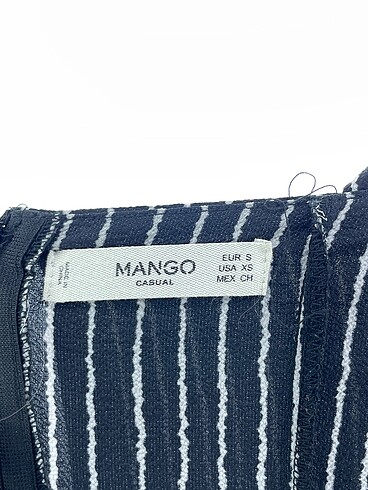 s Beden siyah Renk Mango Kısa Tulum %70 İndirimli.