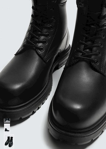 Erkek Siyah Bot - Görsel 2
