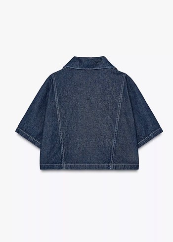 Zara Denim Gömlek - Görsel 2