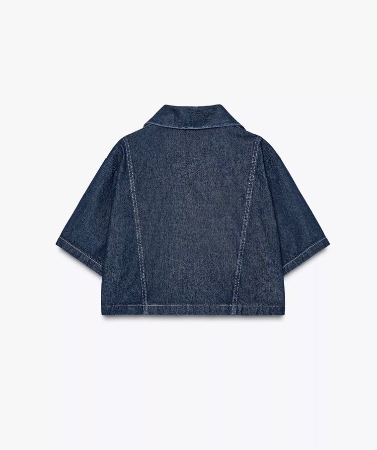 Zara Denim Gömlek - Görsel 2