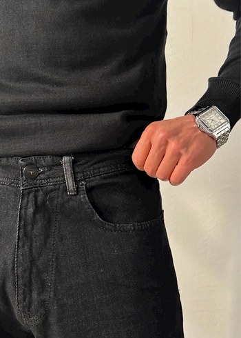 Erkek Basic Baggy Jean - Görsel 3