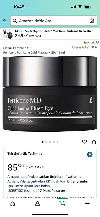 Perricone Md yeni goz kremi - Görsel 7