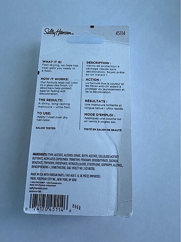 Sally hansen oje kurutucu - Görsel 3