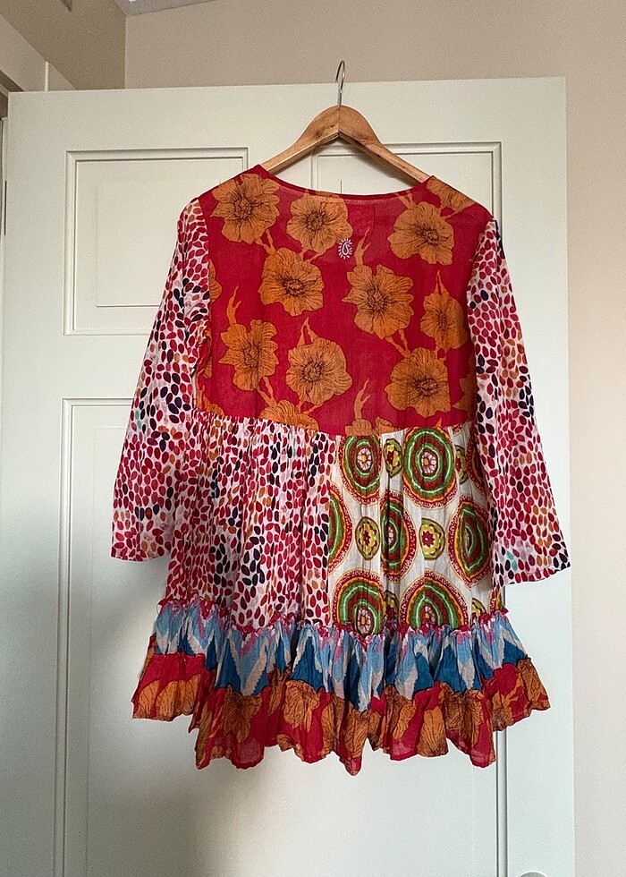 Rubyyaya mini plaj elbise - Görsel 3