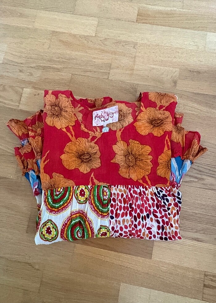 Rubyyaya mini plaj elbise - Görsel 4