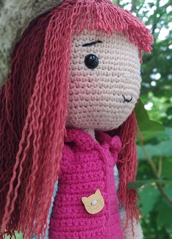 Diğer Amigurumi laurel doll 