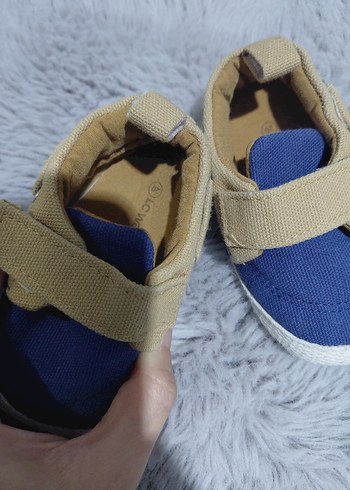 Mavi Erkek Bebek İlk Adım Ayakkabısı - Görsel 2